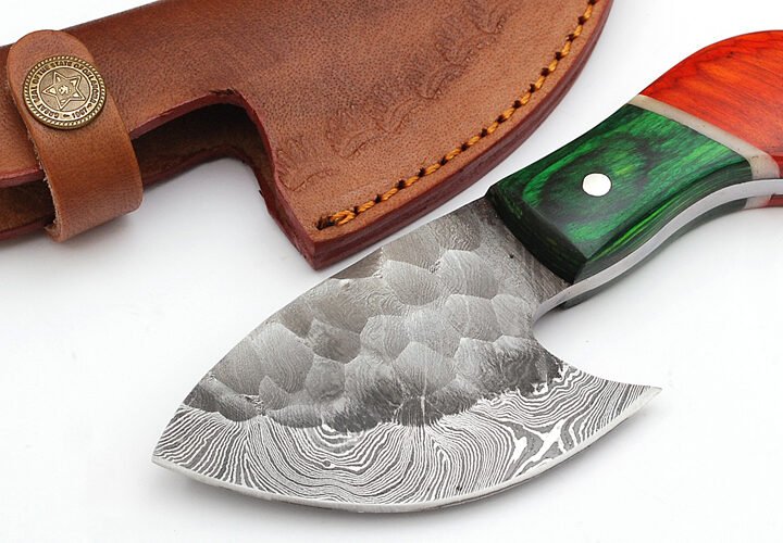 hunting Knife Damascus Steel Skinner