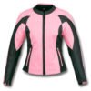 Ladies Pink Leather Jackets